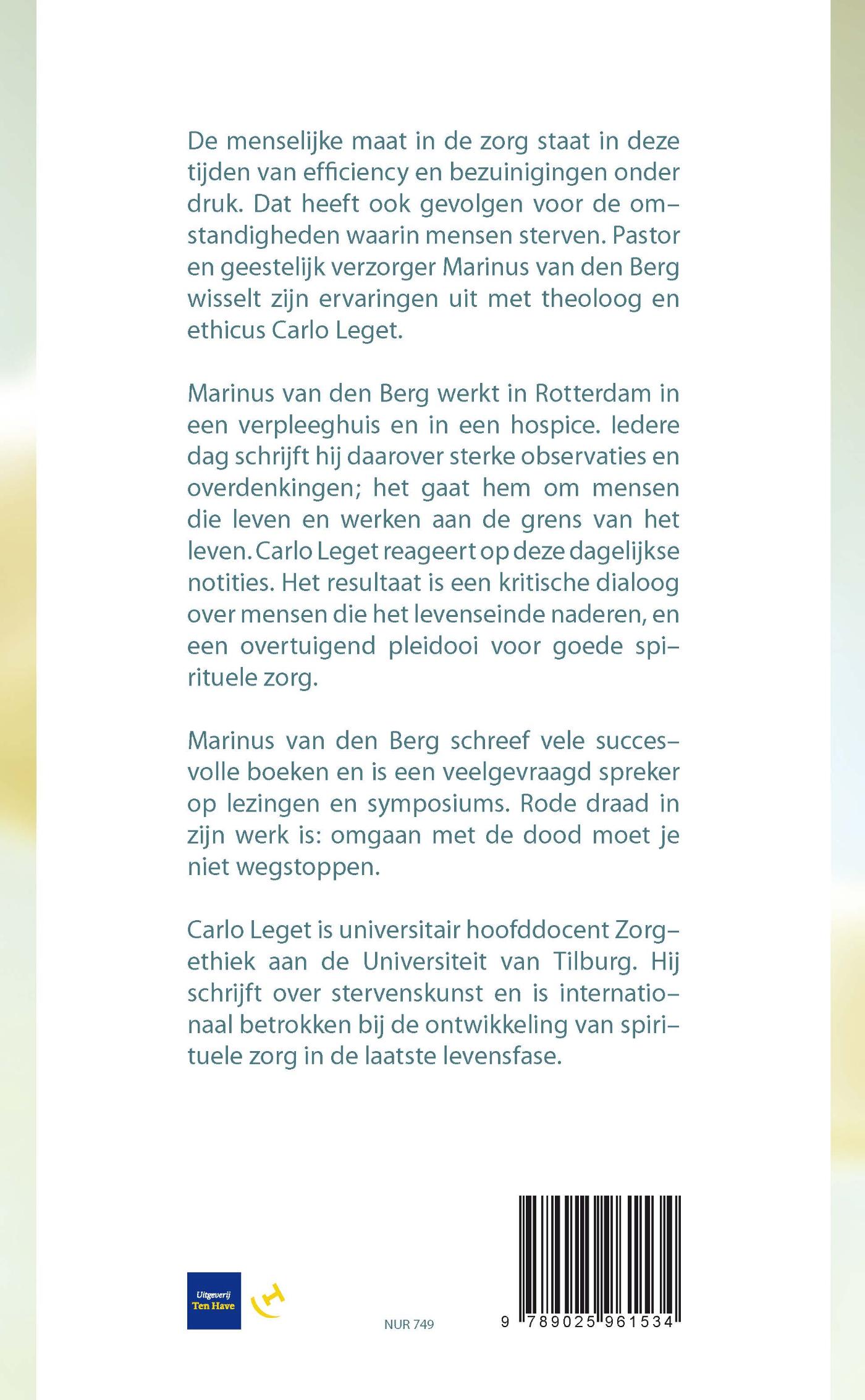 Achterkant van Leven aan de grens