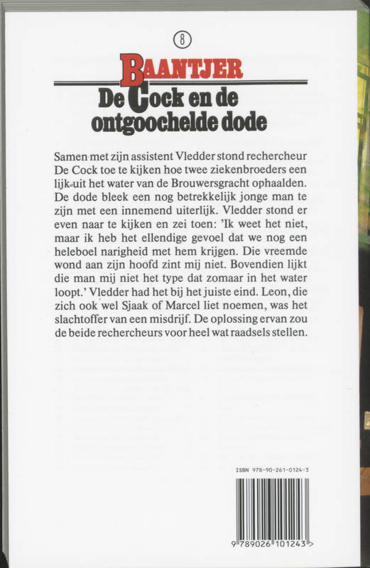 Achterkant van De Cock en de ontgoochelde dode