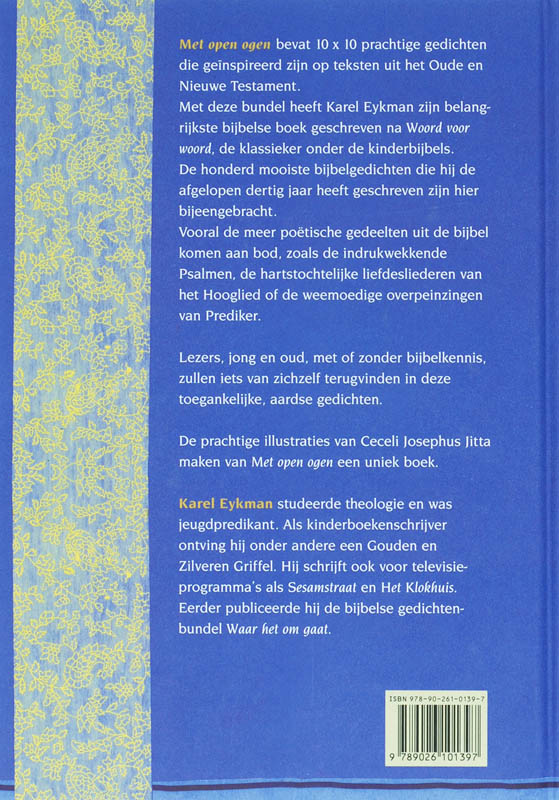Achterkant van Met open ogen