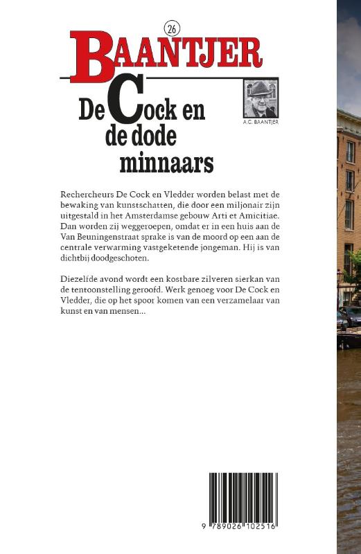 Achterkant van De Cock en de dode minnaars