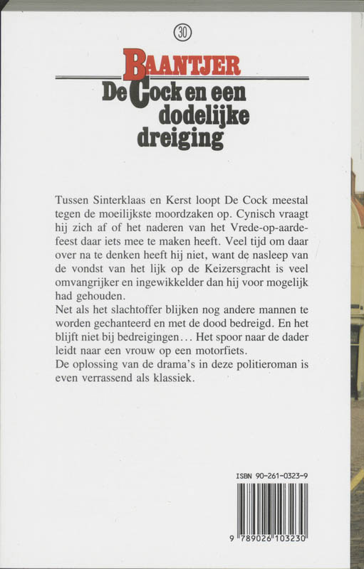 Achterkant van De Cock en een dodelijke dreiging