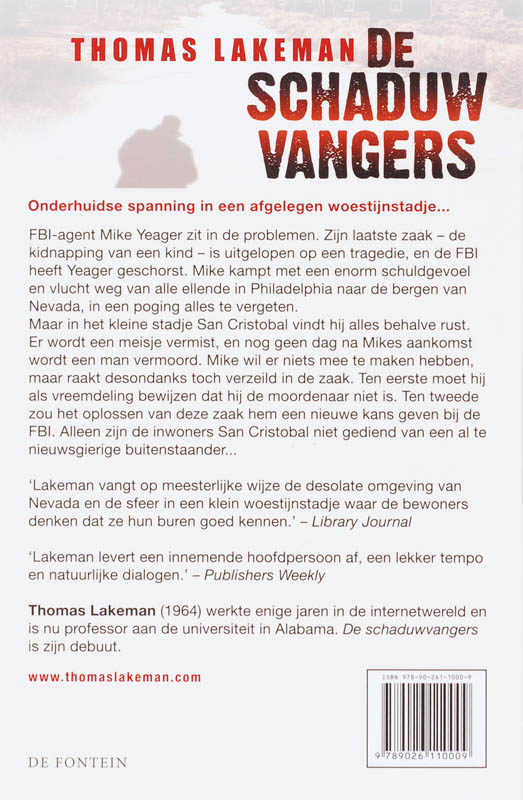 Achterkant van De schaduwvangers