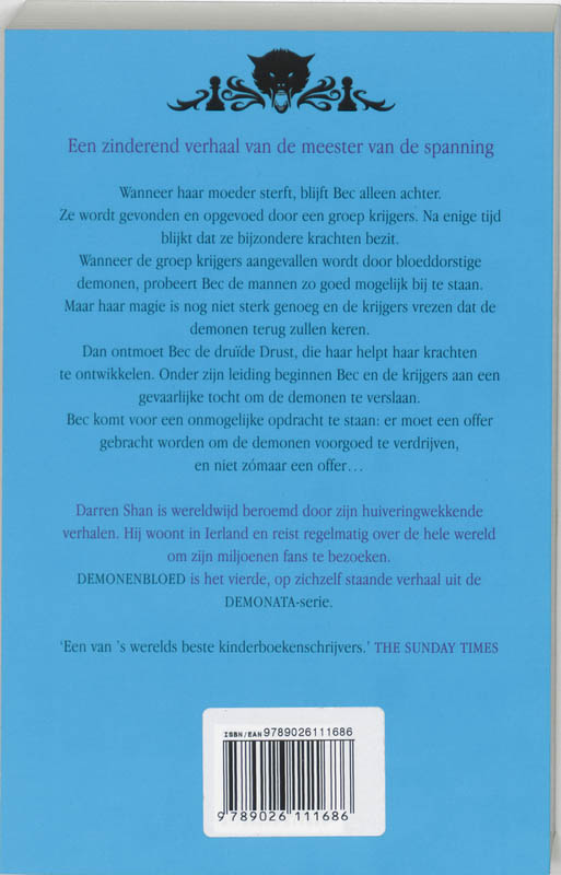 Achterkant van Demonenbloed