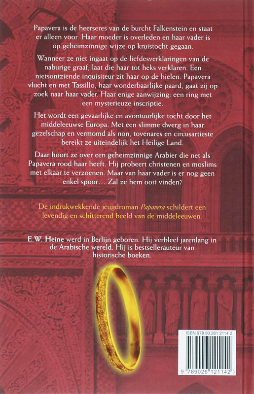 Achterkant van Papavera