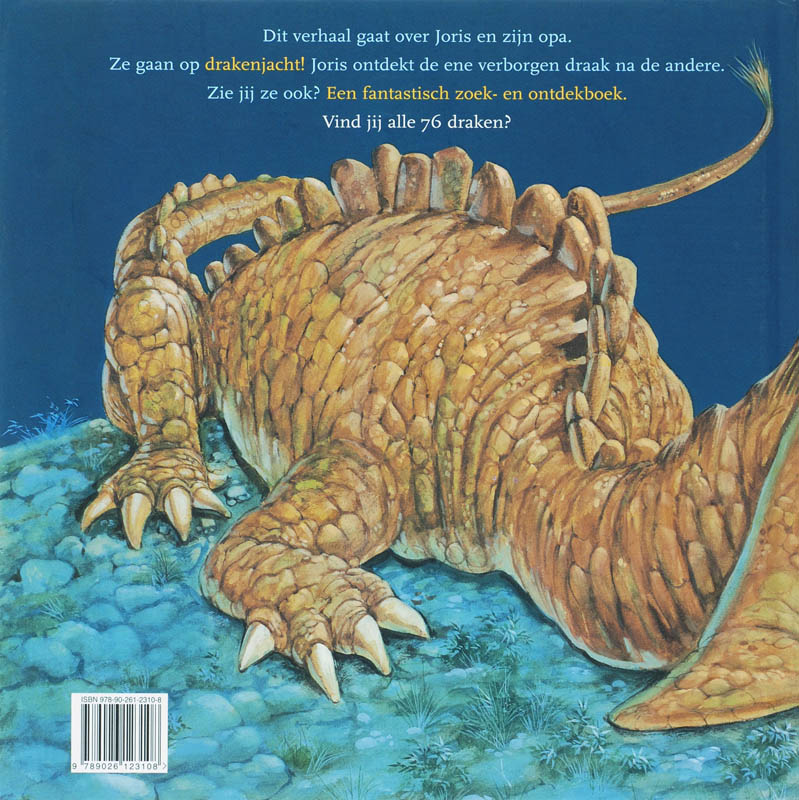 Achterkant van Waar is de draak?