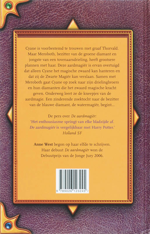 Achterkant van 1 De aardmagiër / De watermagiër