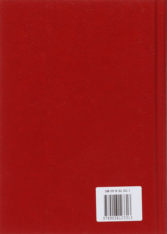 Achterkant van Gebedenboek