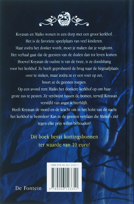 Achterkant van Het mysterieuze kerkhof