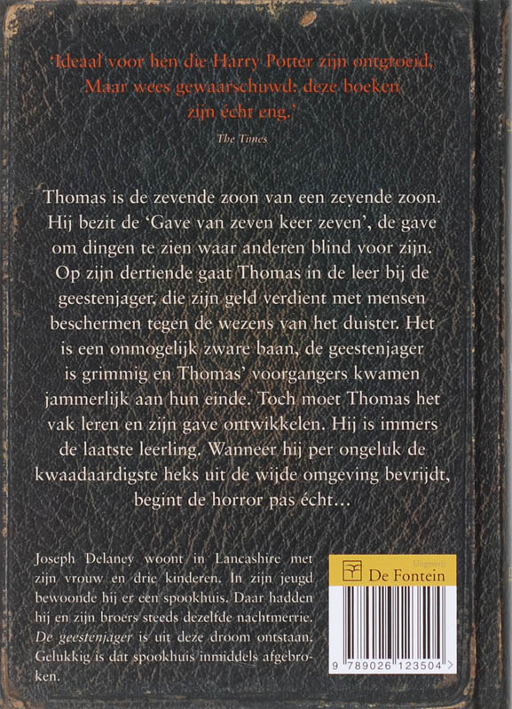 Achterkant van De laatste leering