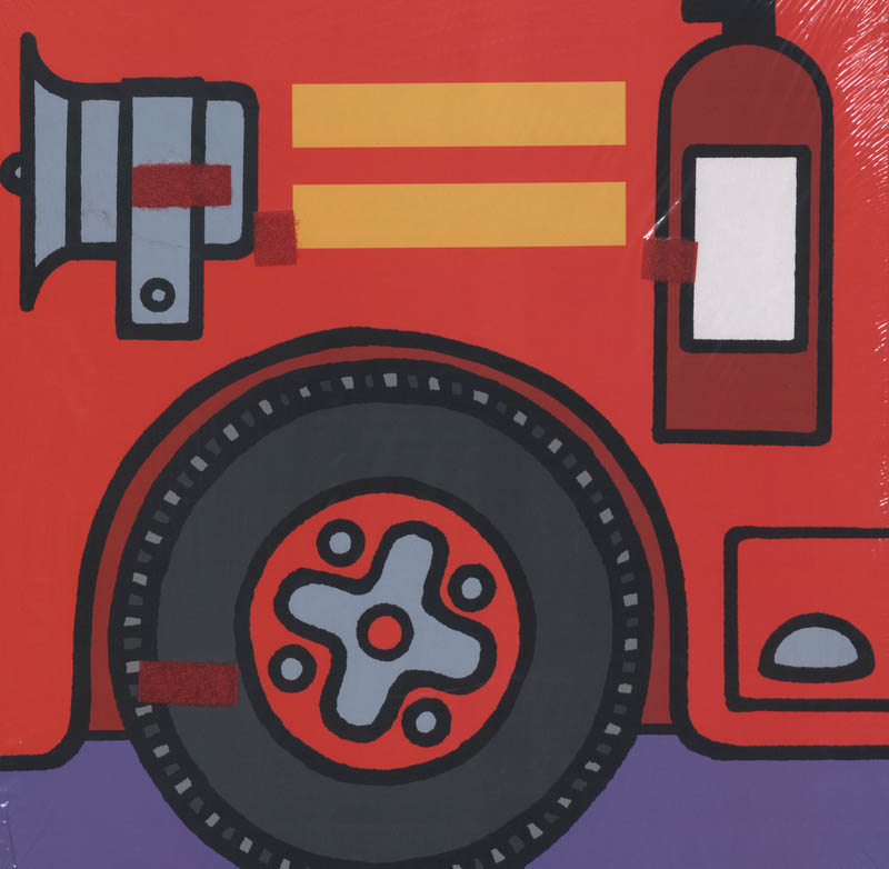 Achterkant van Brandweer! Vouw- en speelboek