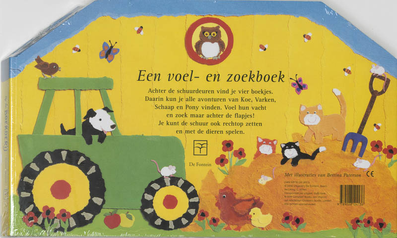 Achterkant van Op de boerderij