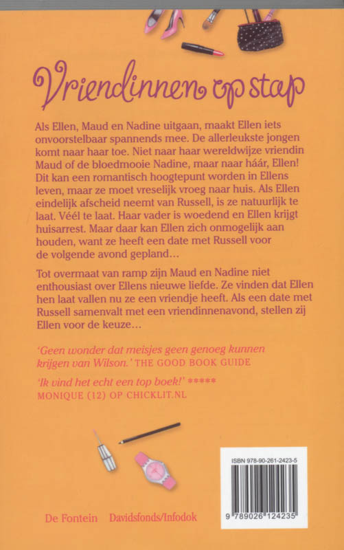 Achterkant van Vriendinnen op stap