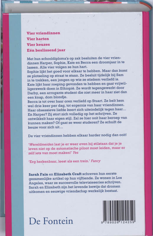 Achterkant van Een droomjaar