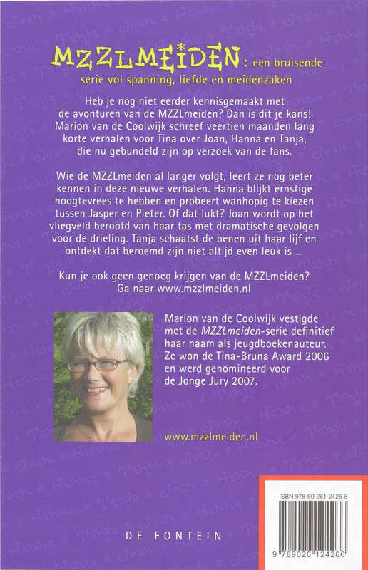 Achterkant van MZZLmeiden beroemd