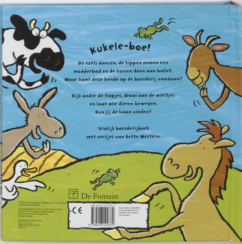 Achterkant van Bende op de boerderij