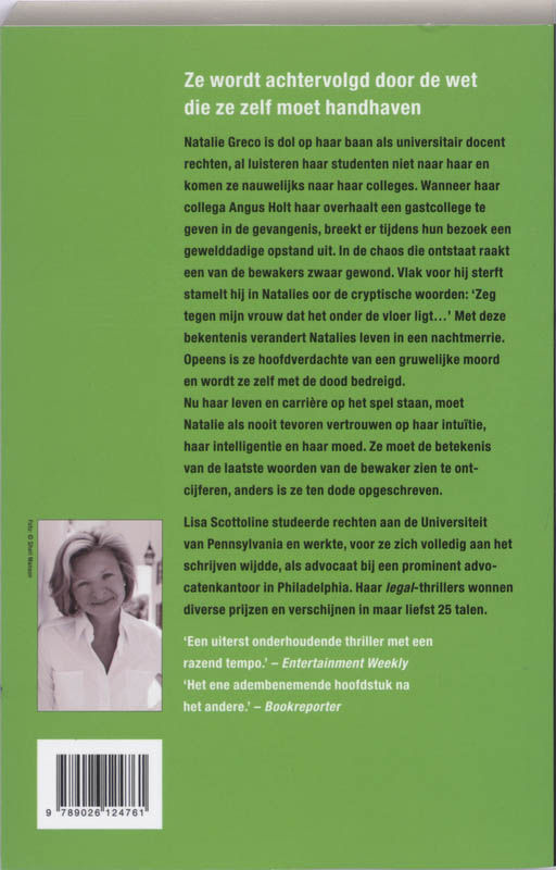 Achterkant van Op de hielen