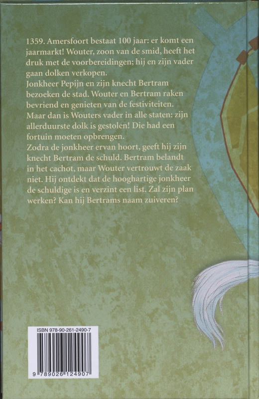 Achterkant van De ivoren dolk