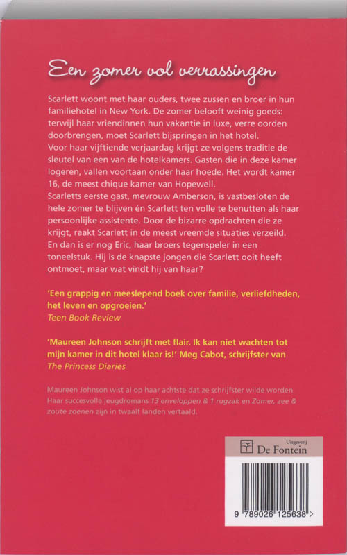 Achterkant van Kamer 16