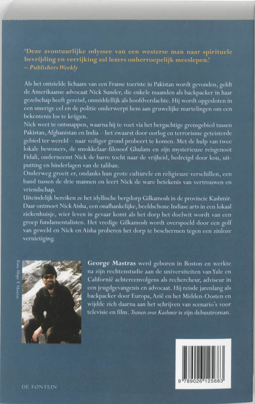 Achterkant van Tranen over Kashmir