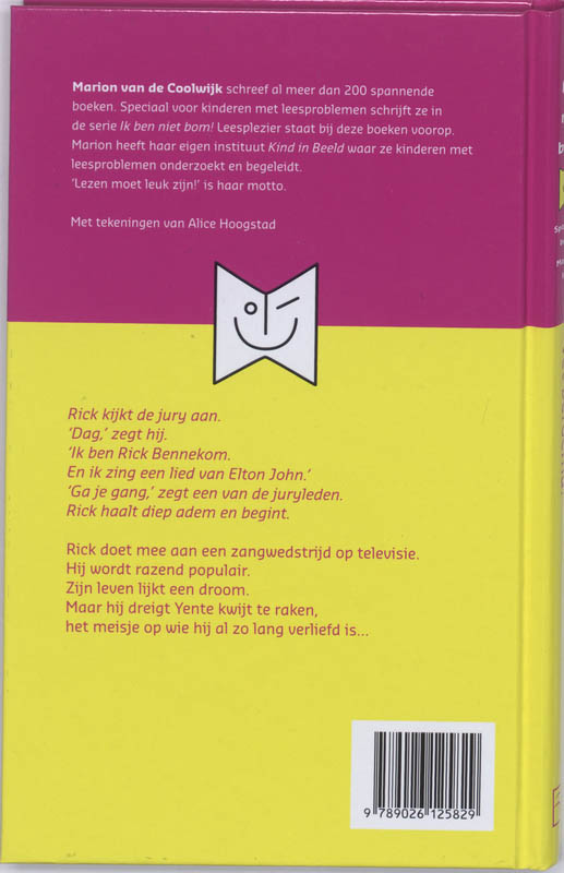 Achterkant van Vet beroemd!
