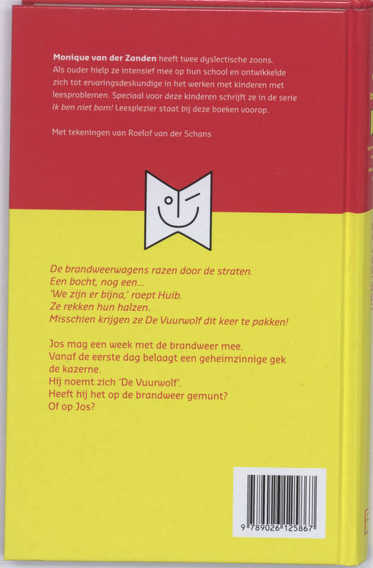 Achterkant van De Vuurwolf