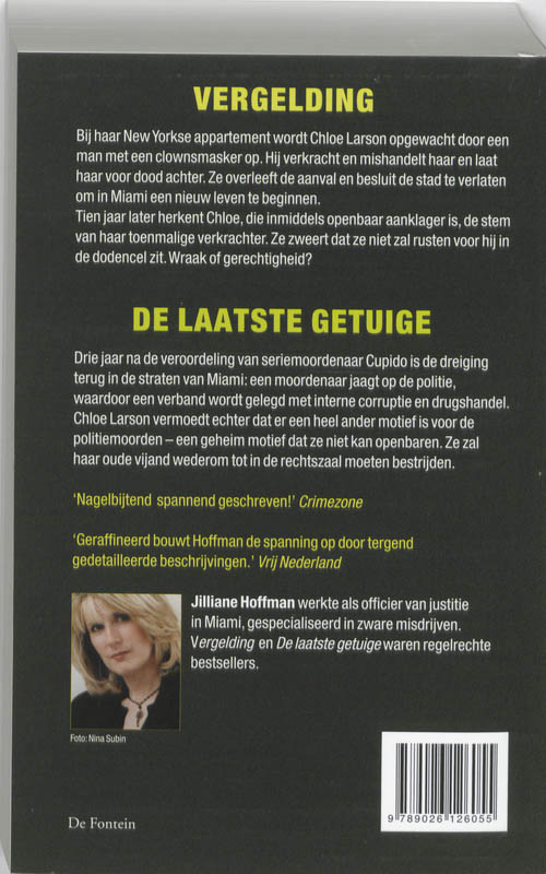 Achterkant van Vergelding de laatste getuige omnibus