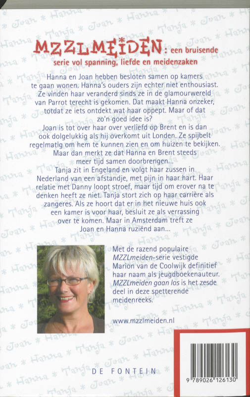 Achterkant van MZZLmeiden gaan los