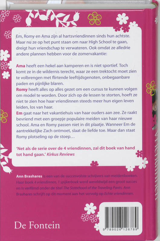 Achterkant van Echte vriendinnen
