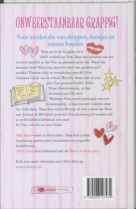 Achterkant van 100% Nina