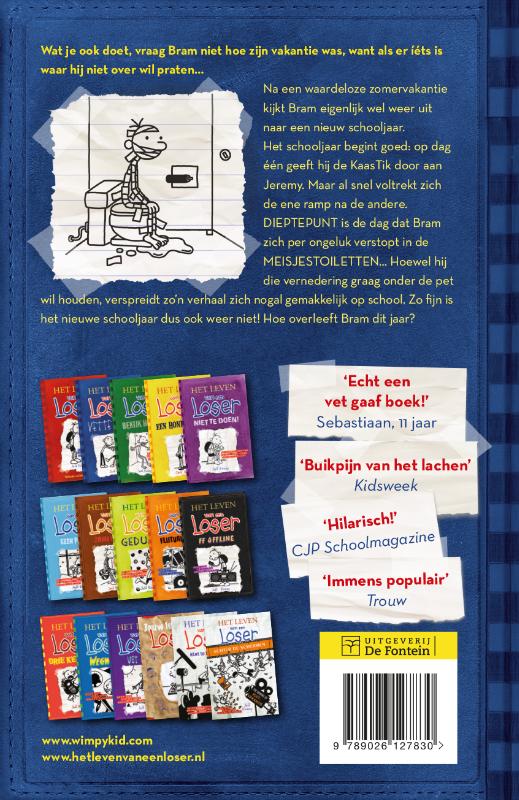 Achterkant van Vette pech!
