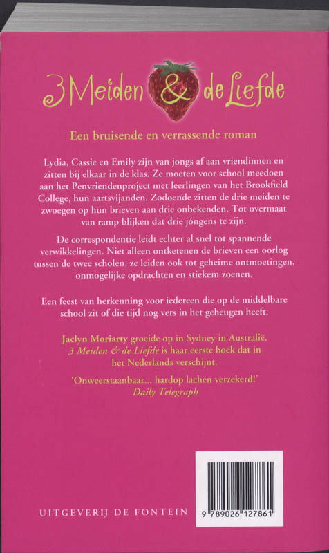 Achterkant van 3 Meiden & de Liefde