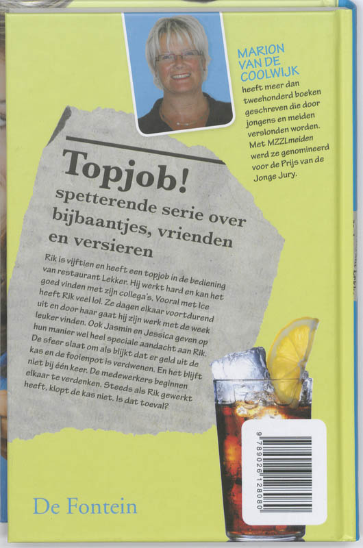Achterkant van Tafel 7: 3 cola!