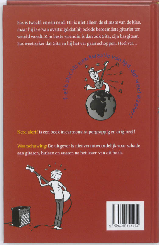 Achterkant van Nerd alert!