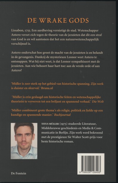 Achterkant van De wrake Gods