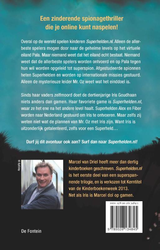 Achterkant van Superhelden.nl