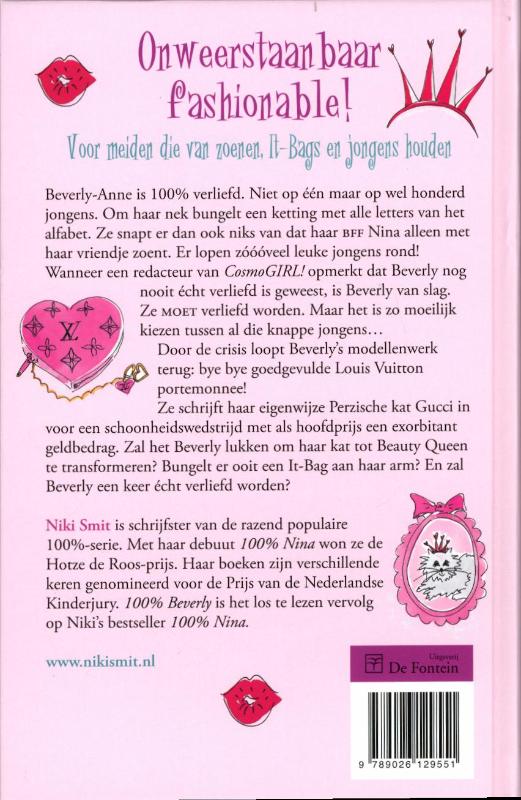 Achterkant van 100% Beverly