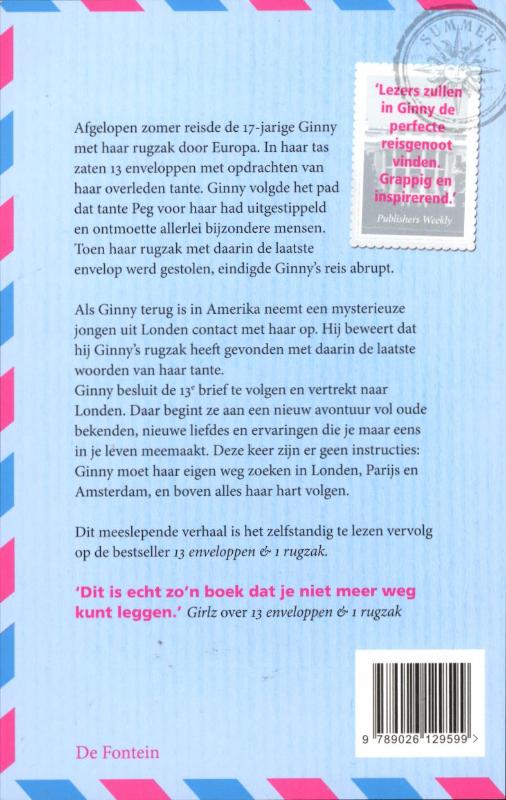 Achterkant van De laatste envelop