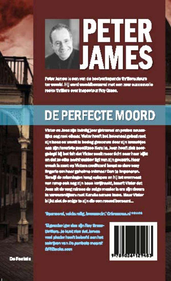Achterkant van De perfecte moord