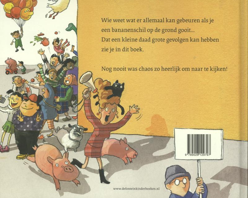 Achterkant van Chaos in Drummelo