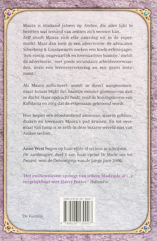 Achterkant van 1de antimagier