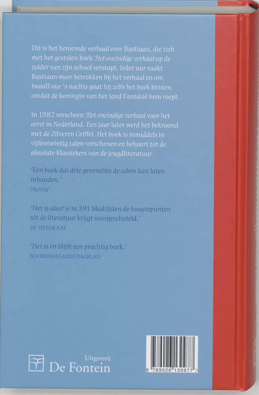 Achterkant van Het oneindige verhaal