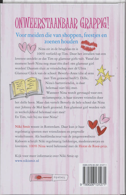 Achterkant van 100% Nina