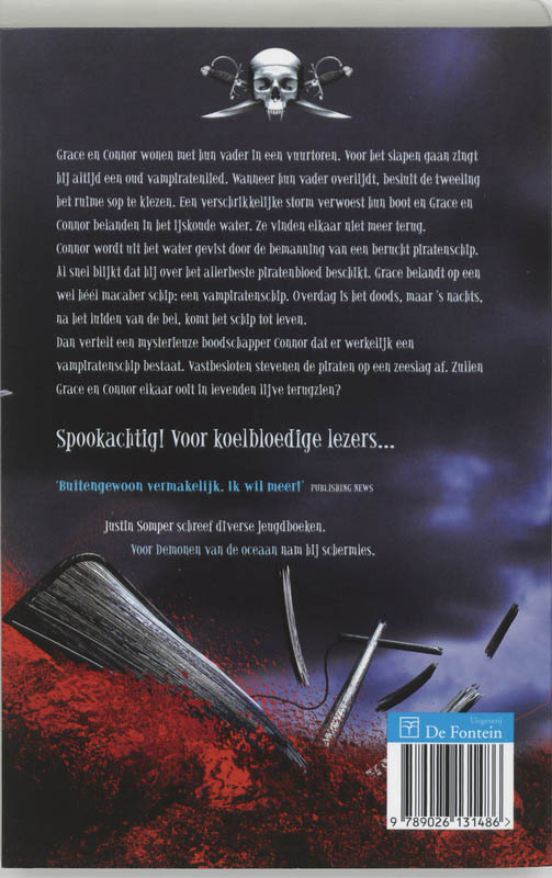 Achterkant van 1 Demonen van de oceaan