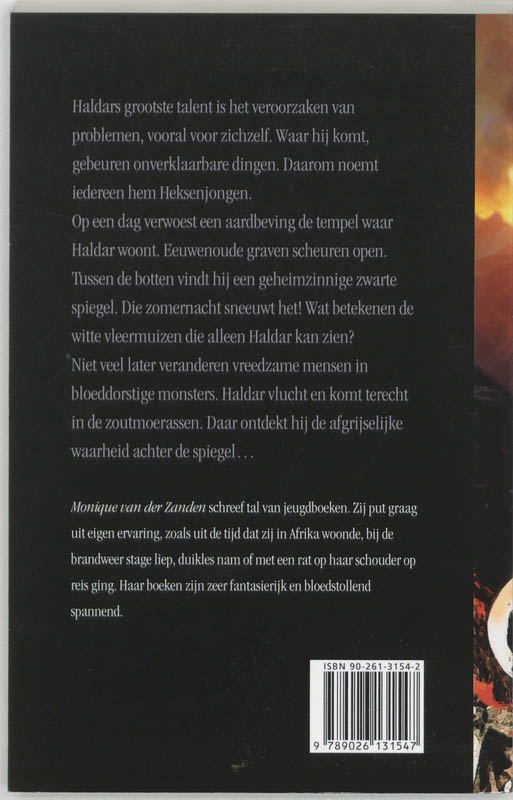 Achterkant van Heksenjongen