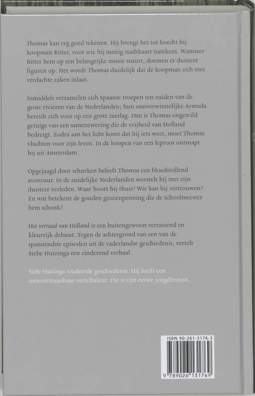 Achterkant van Het verraad van Holland