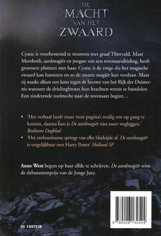 Achterkant van De macht van het zwaard