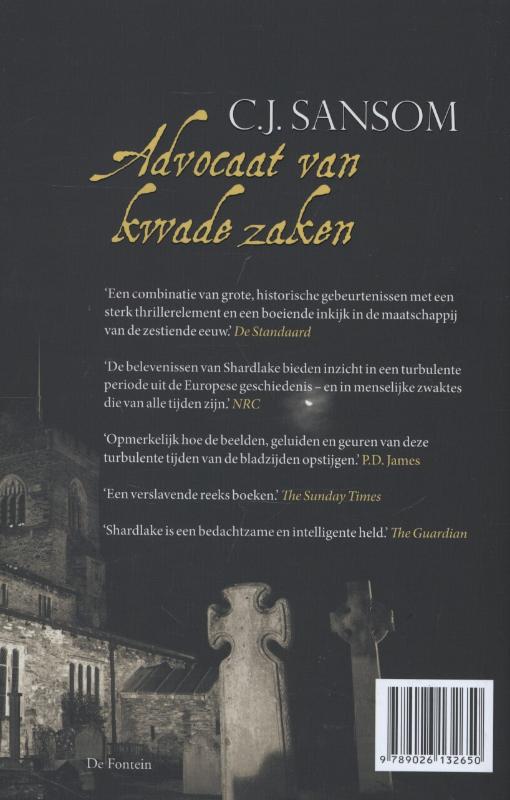 Achterkant van Advocaat van kwade zaken
