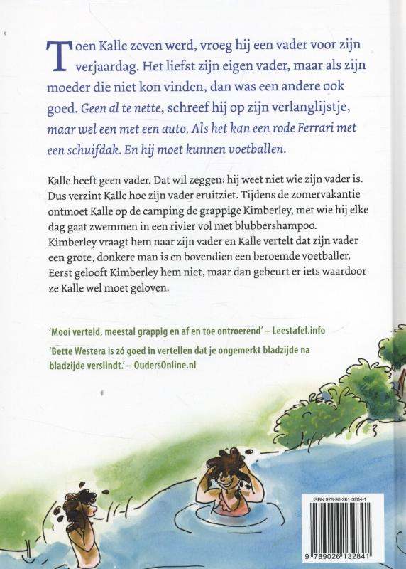 Achterkant van Krullen en blubbershampoo