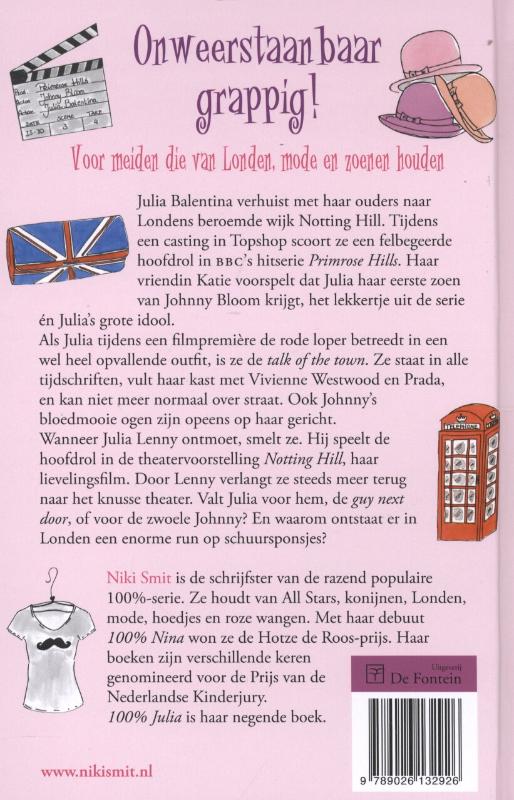 Achterkant van 100% Julia
