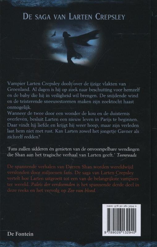 Achterkant van deel 3: paleis der verdoemden